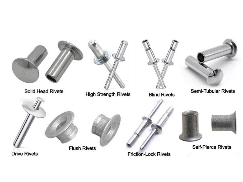 types of rivets