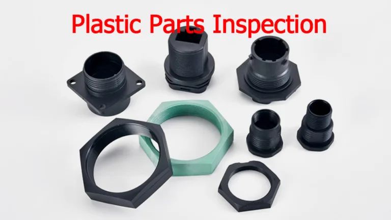 plastic parts inspection