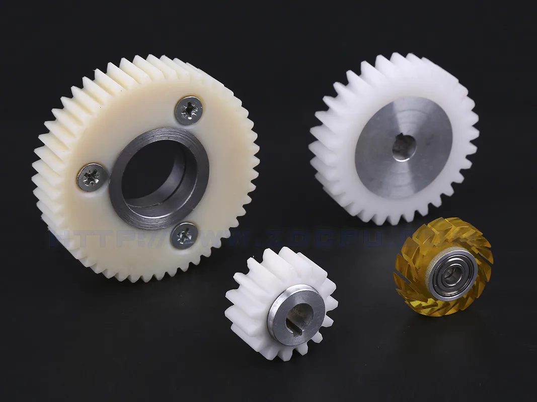 plastic gear with bearing