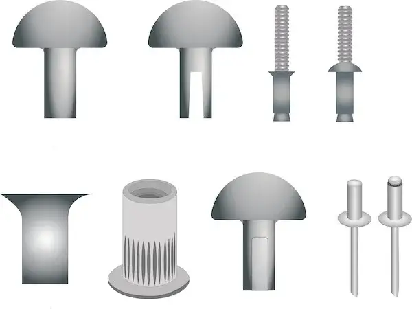 Types of rivets 