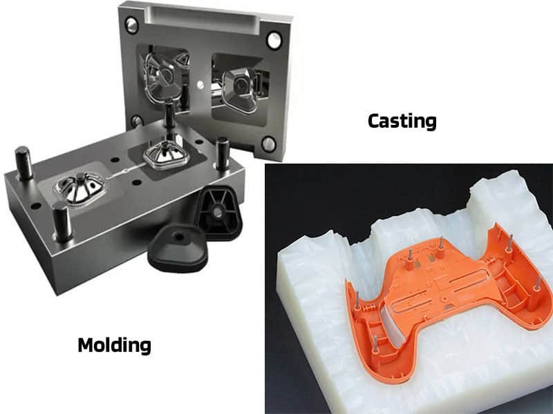 differences between casting and molding